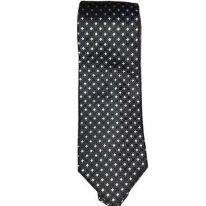 Club Room Mens Neck Tie 100% Silk Blue on Blue Tie